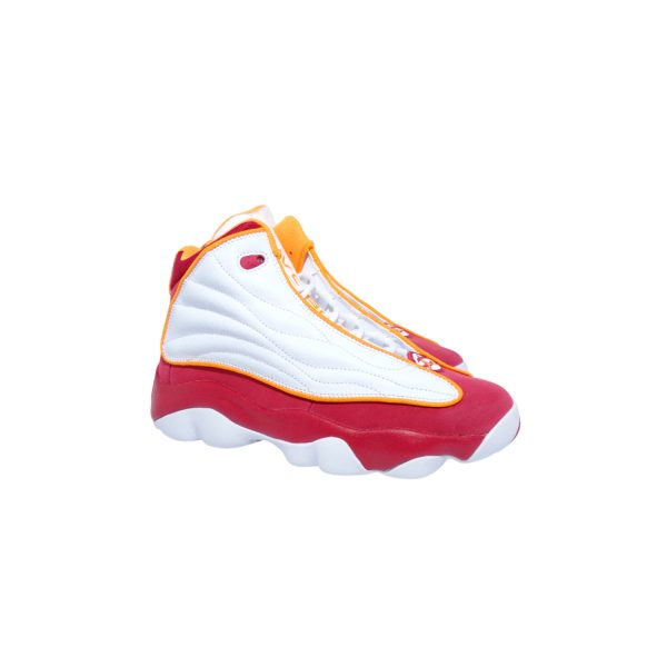 Jordan Pro Strong White/Vivid Orange