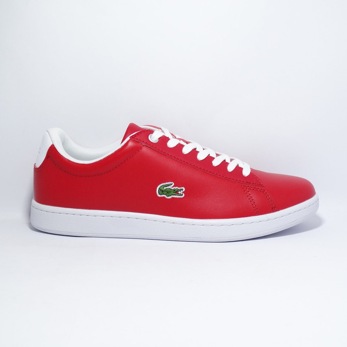 ZAPATILLAS URBANAS EN ROJO INTENSO CON BASE BLANCA - Imagen 2