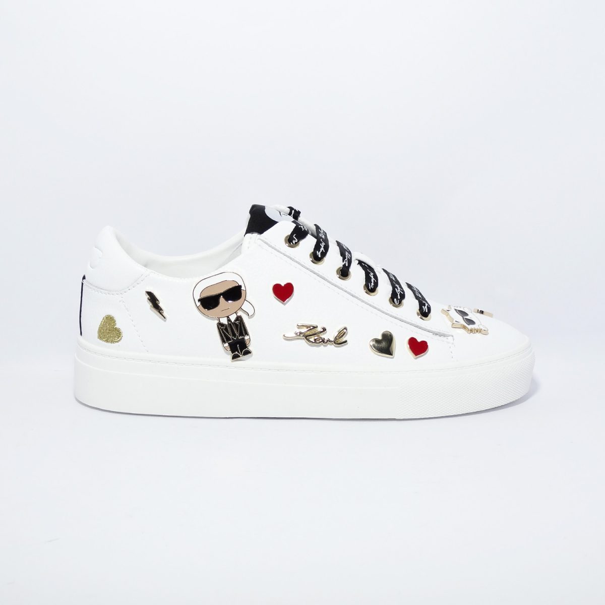 Cate Pins - Lace Up White - Imagen 2