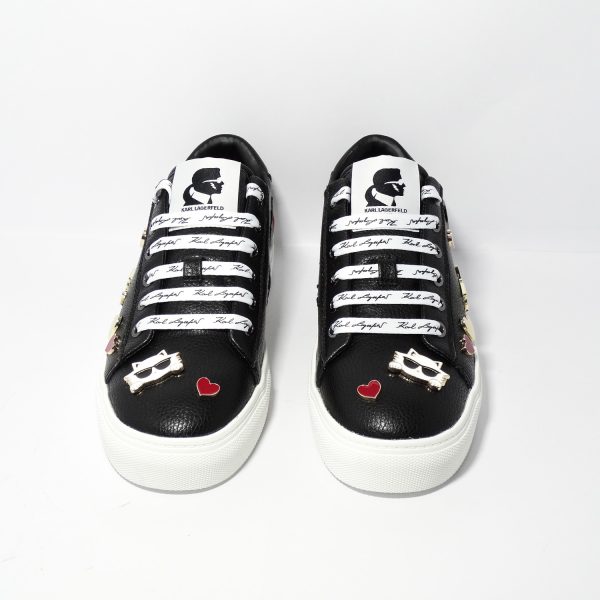 Cate Pins - Lace Up Black