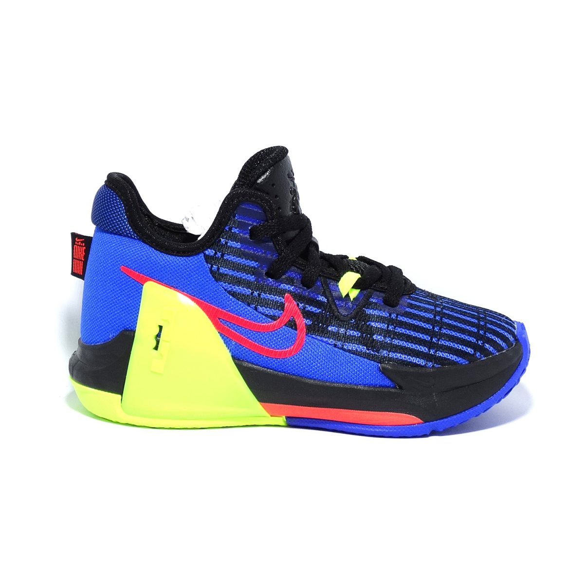 ZAPATILLAS DE BALONCESTO PREMIUM EN AZUL INTENSO CON DETALLES ROJOS - Imagen 2