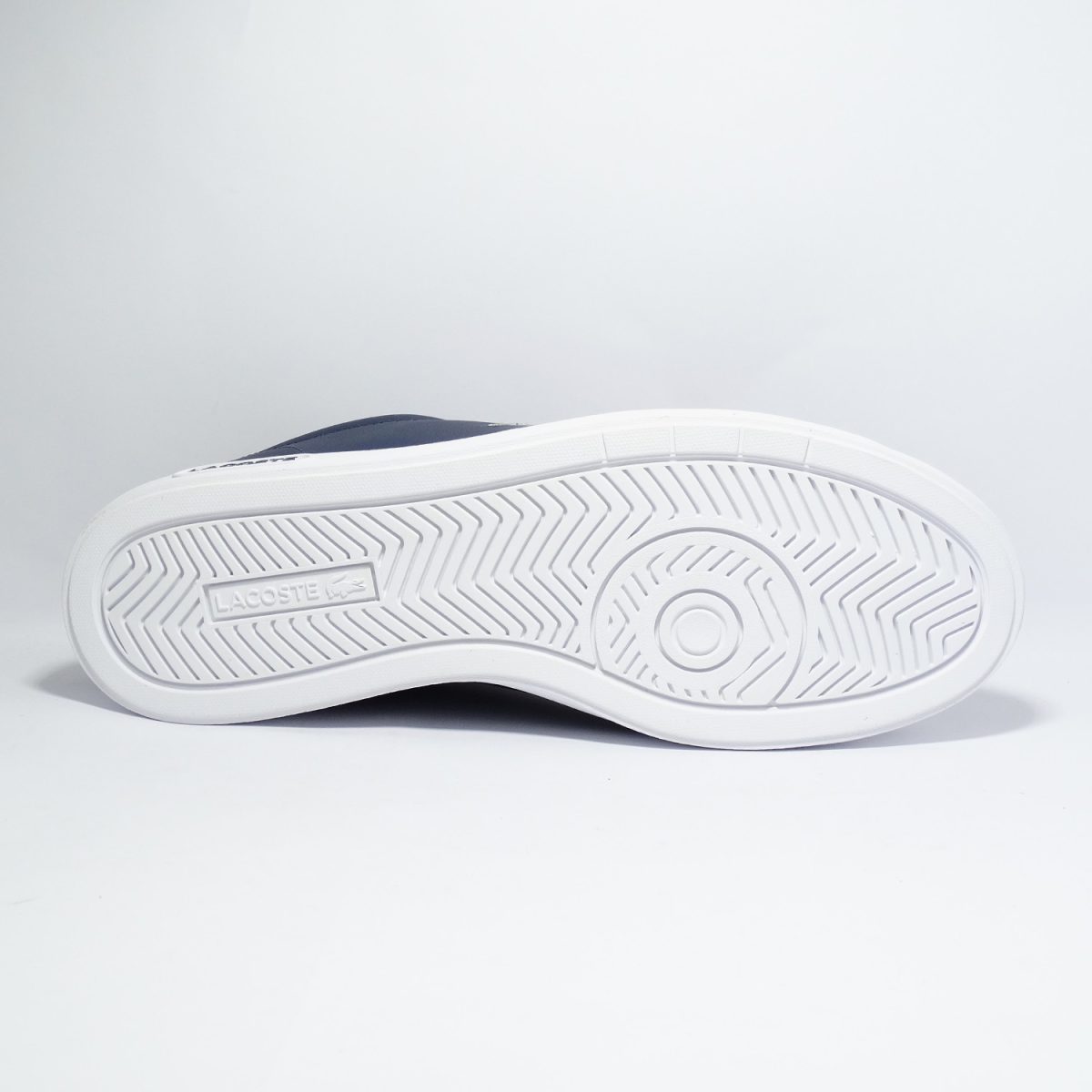 ZAPATILLAS URBANAS DE CUERO AZUL Y DETALLES BLANCOS - Imagen 3