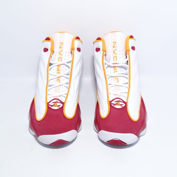 Jordan Pro Strong White/Vivid Orange