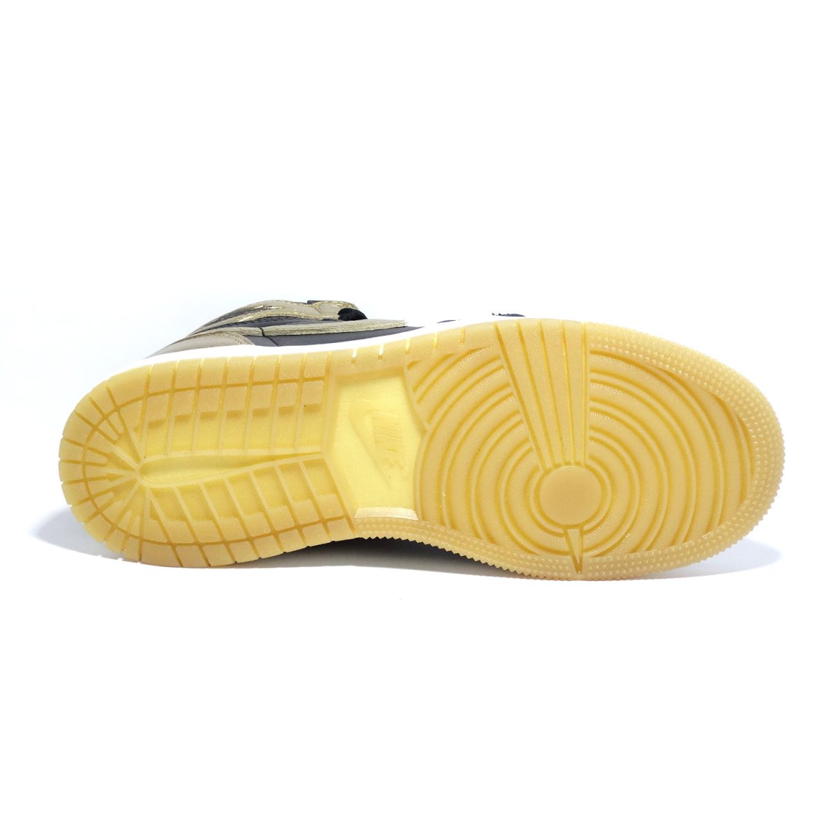 ZAPATILLAS PREMIUM RETRO DE BALONCESTO CON COMBINACION NEGRA Y DORADO - Imagen 2