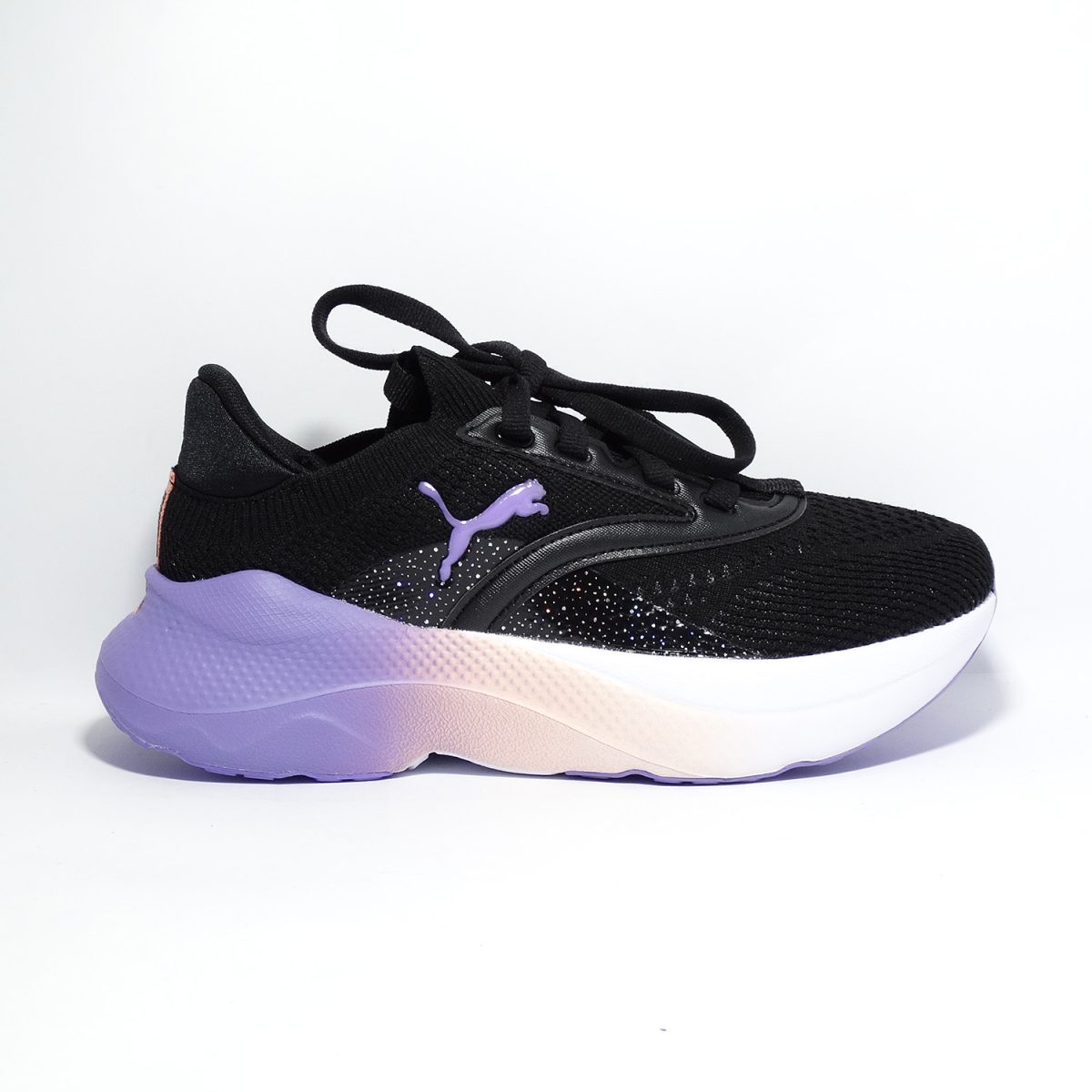 ZAPATILLAS JUVENILES BLANCAS CON DETALLES EN ROSA MALVA - Imagen 2