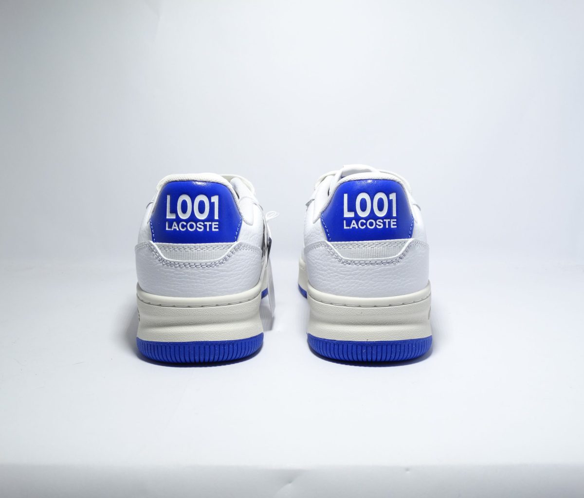 ZAPATILLAS DE ESTILO URBANO EN BLANCO Y DETALLES AZUL - Imagen 4