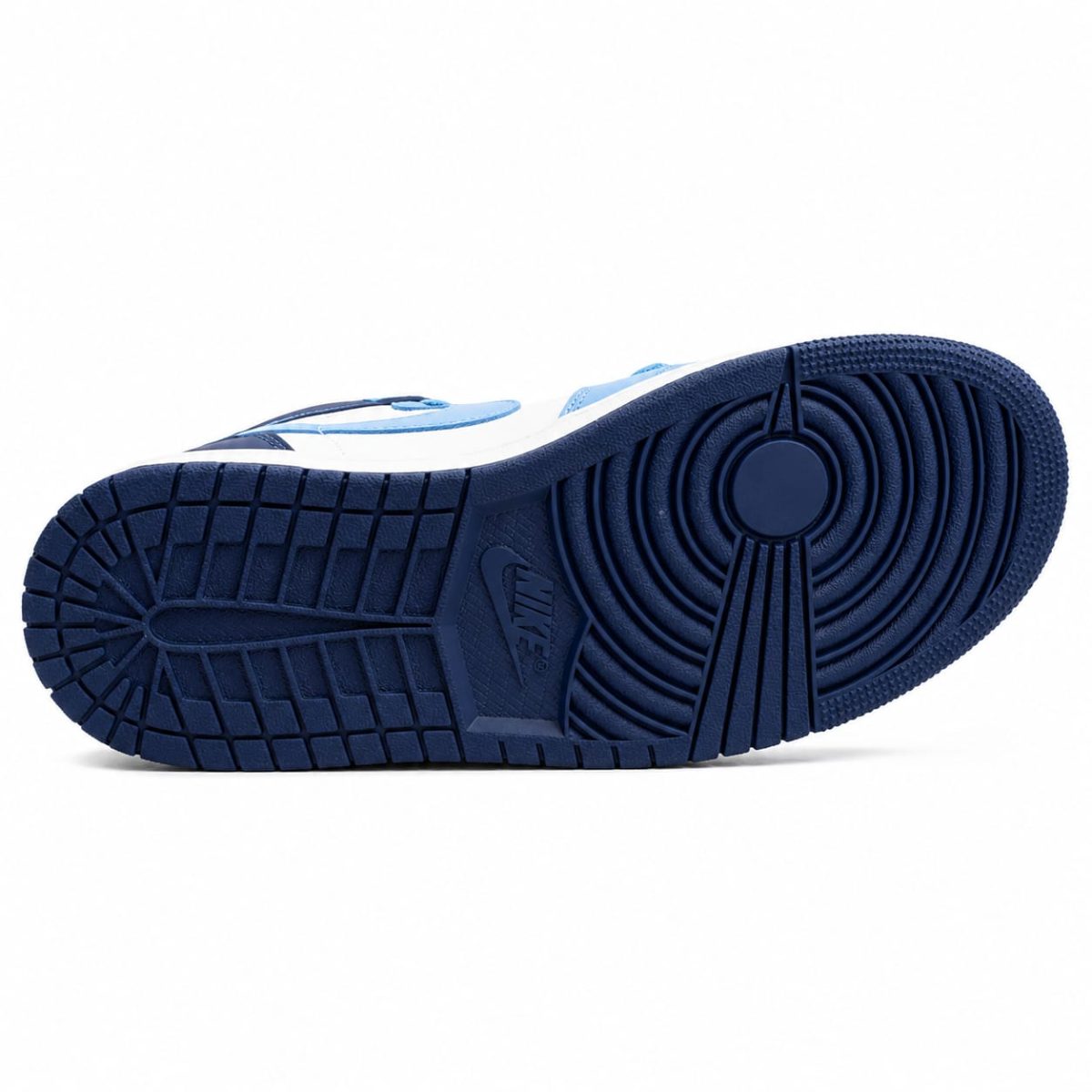 Zapatilla Premium Urbanas De Corte Alto En Tono Azul Intenso Y Oscuro - Imagen 6
