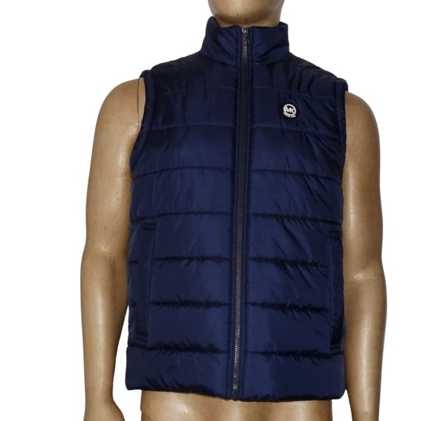 Chaqueta Azul Marino Acolchada