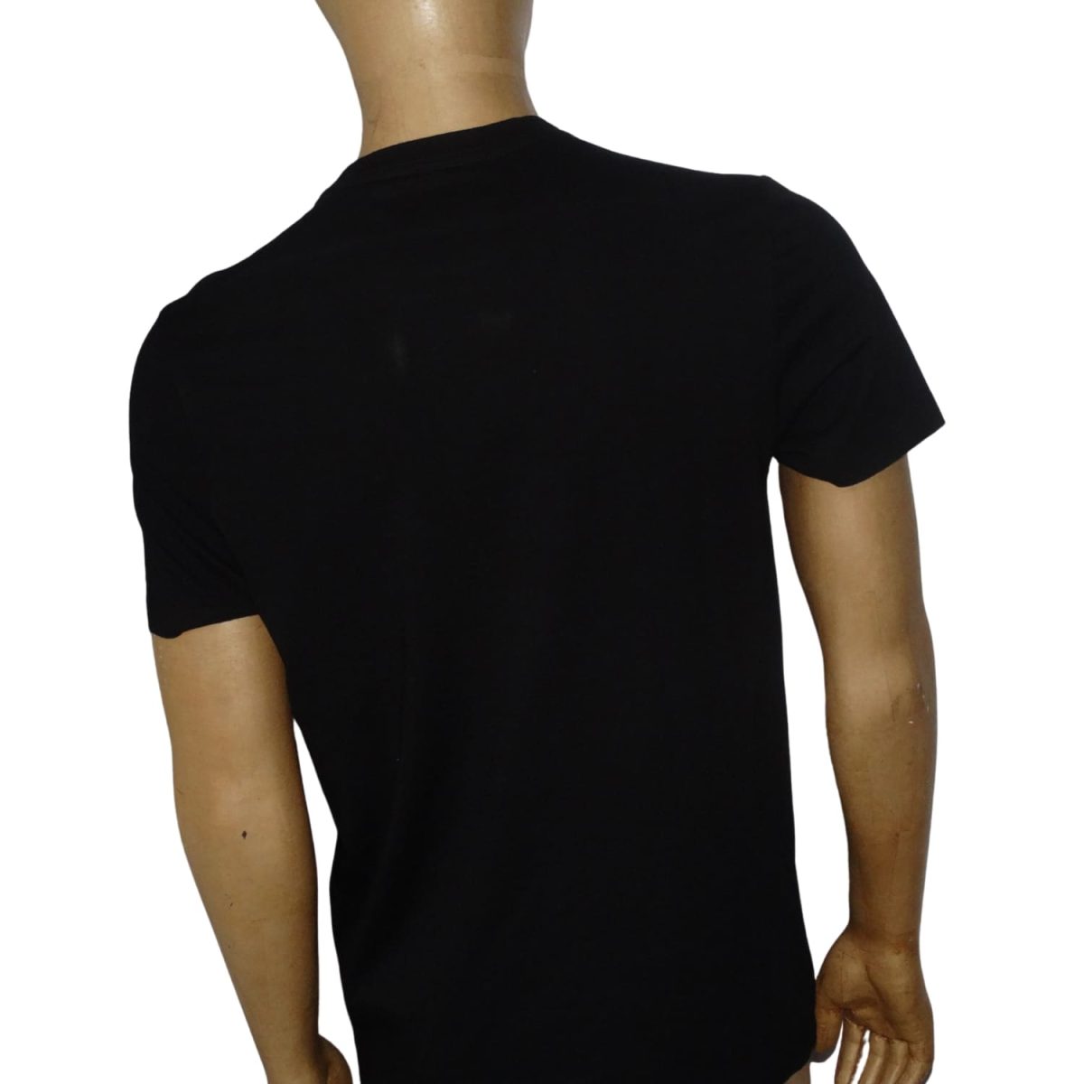 Polera Cuello Redondo Azul Marino Logo Bordado Rosa Multilogo - Imagen 3