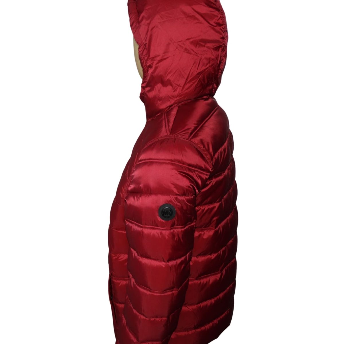 Chaqueta Multilogo Roja Acolchada Con Capucha Reversible - Imagen 5