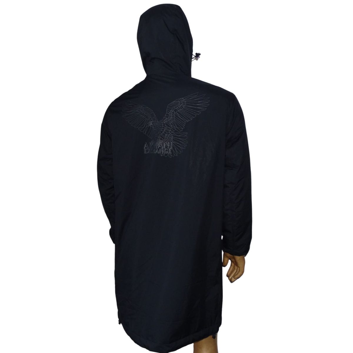 Parka Impermeable Azul Marino Diseño Aguila - Imagen 3