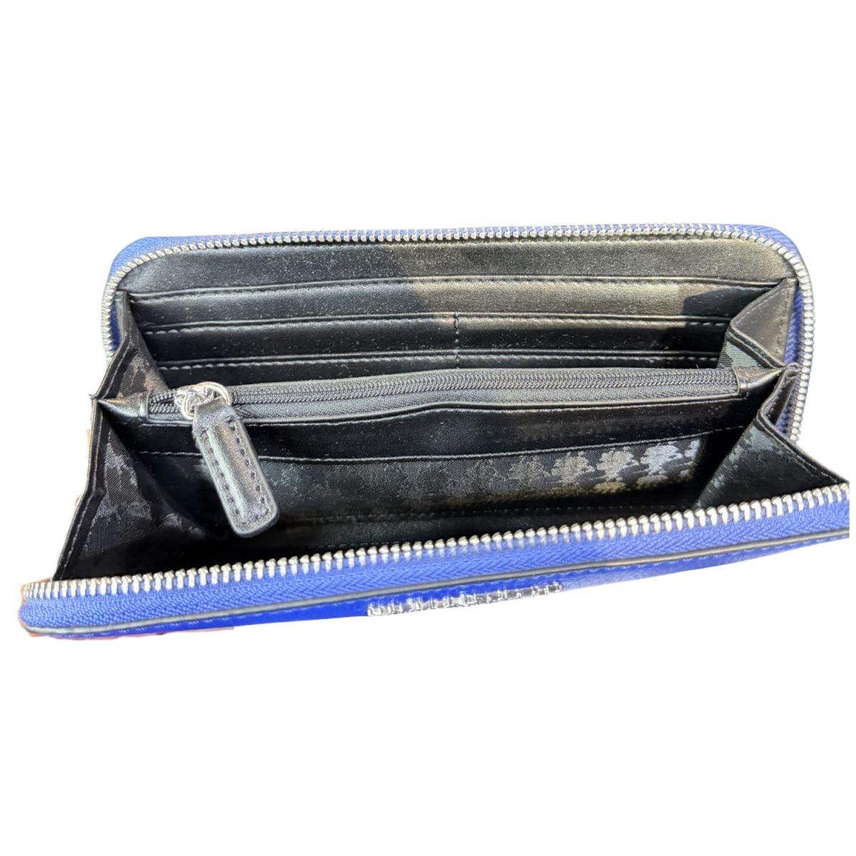 Billetera Azul con Plateado - Imagen 4