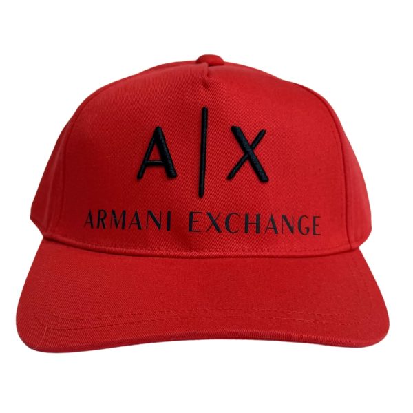 Jockey AX Rojo con Detalles Negro