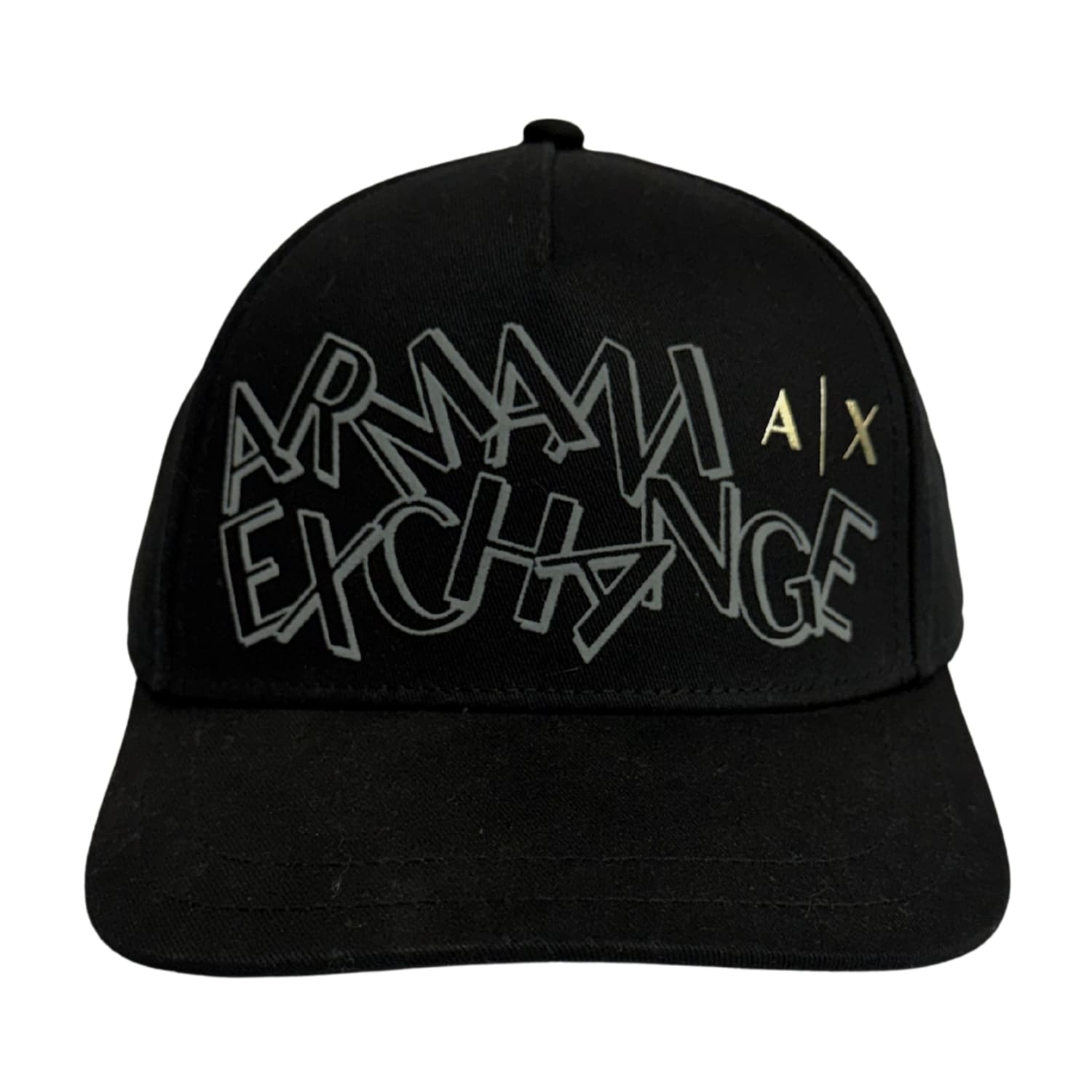 Jockey Armani Exchange Jockey Negro Multiletras - Imagen 1