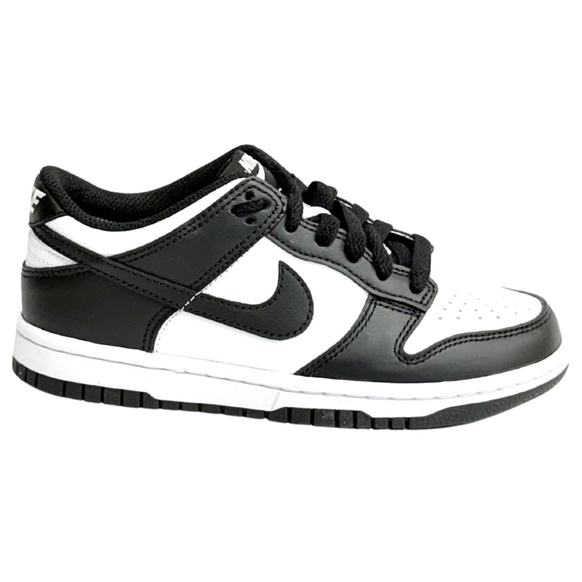 Zapatilla Clásica Blanca con Negro - Imagen 2