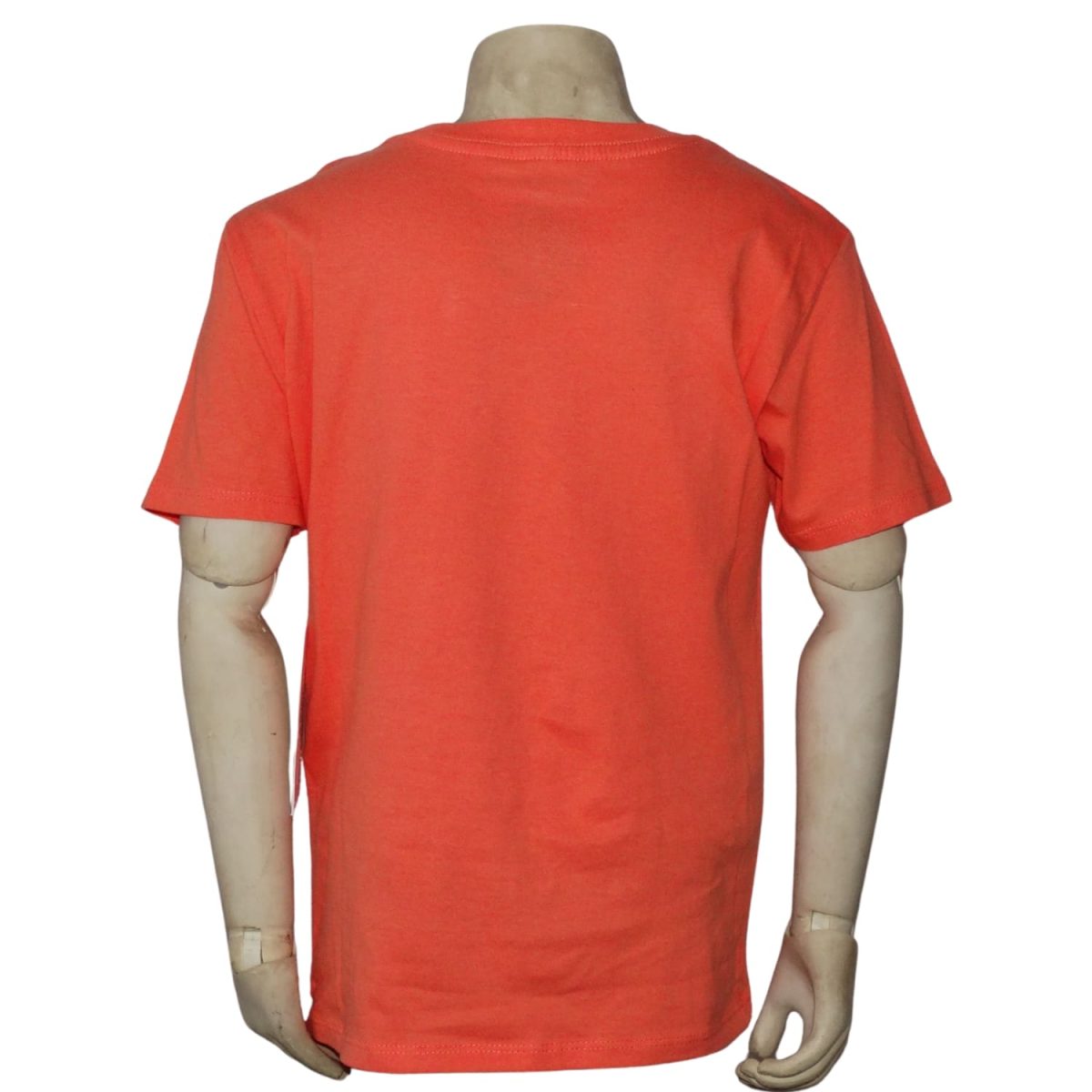 Polera Clásica Naranja Logo Blanco - Imagen 3