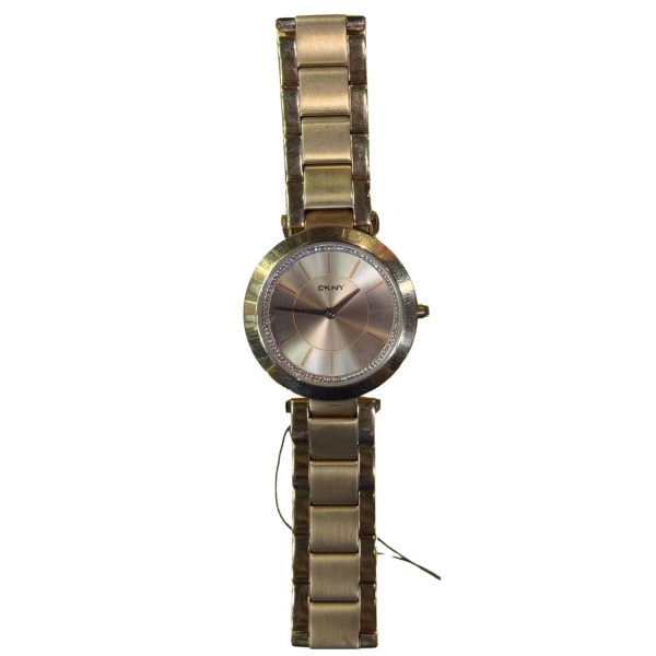 Reloj Rose Gold cara con Pedreria