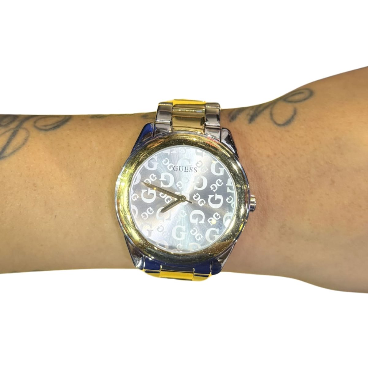 Reloj Dorado-Plateado cara Multilogo - Imagen 3