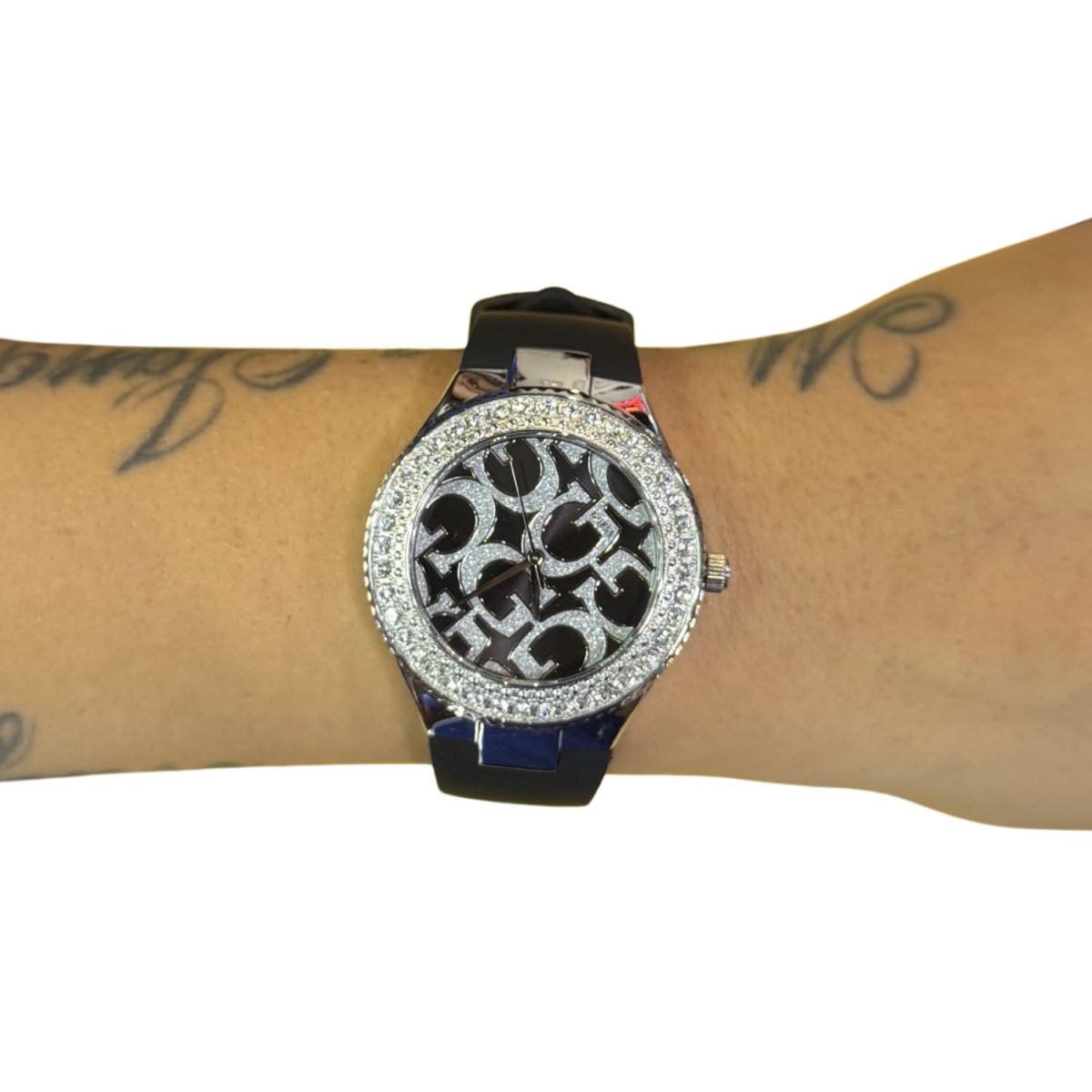 Reloj Correa Negra cara Multilogo - Imagen 3