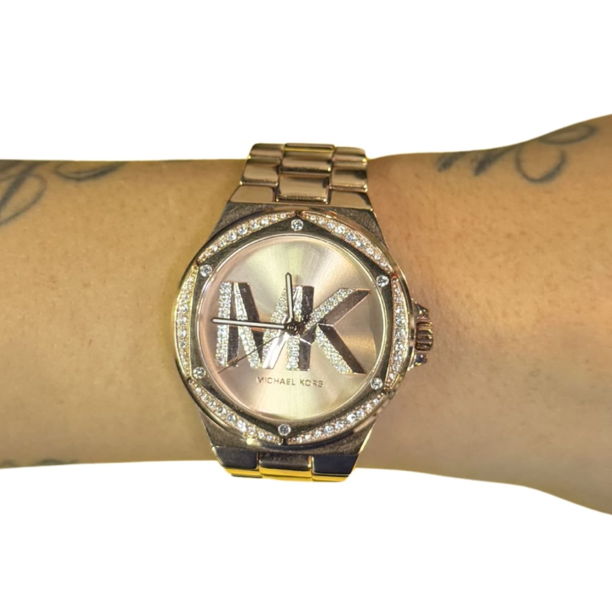Reloj Rose Gold con Pedrería - Imagen 2