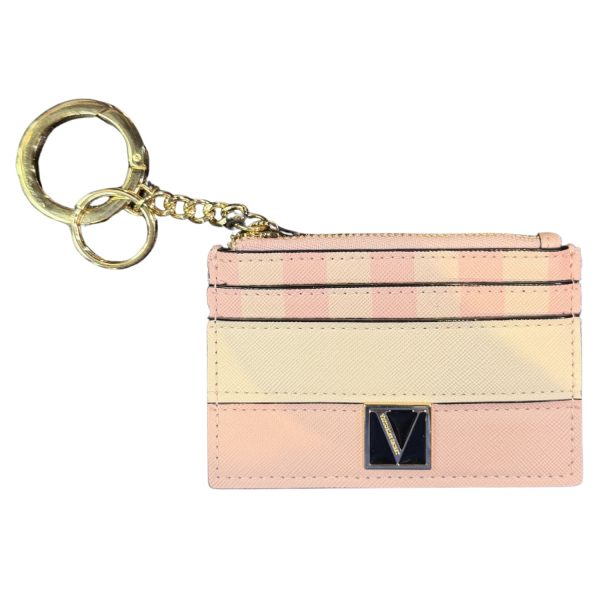 Tarjetero Monedero Rosa - Beige - Negro - Dorado