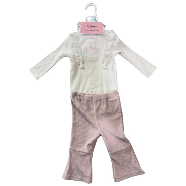 Conjunto 3 Piezas Rosa con Beige