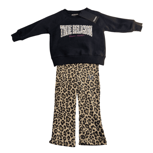 Conjunto Polerón y Calza Animal Print