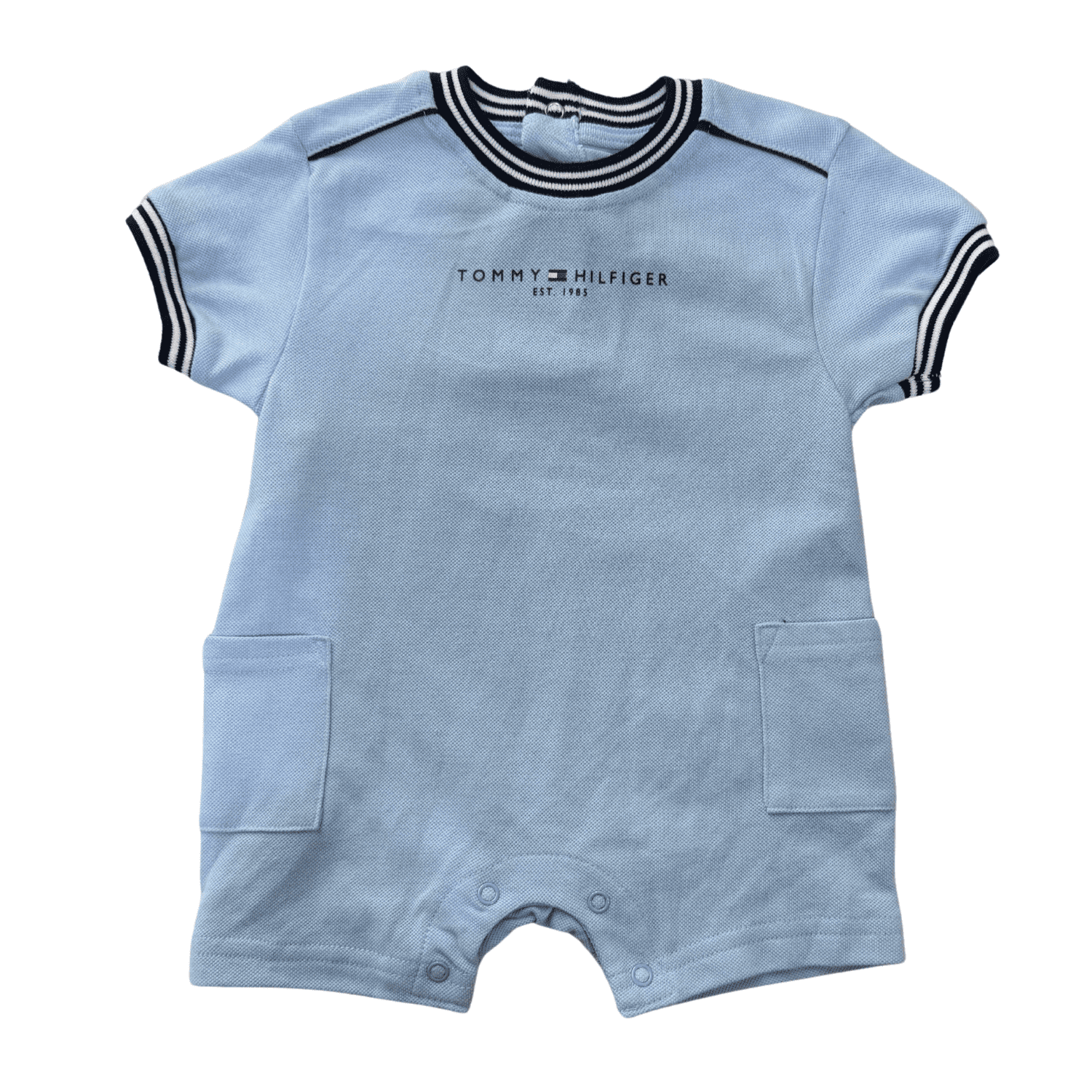 Enterito Tommy Hilfiger 3a6M Enterito Celeste - Imagen 1