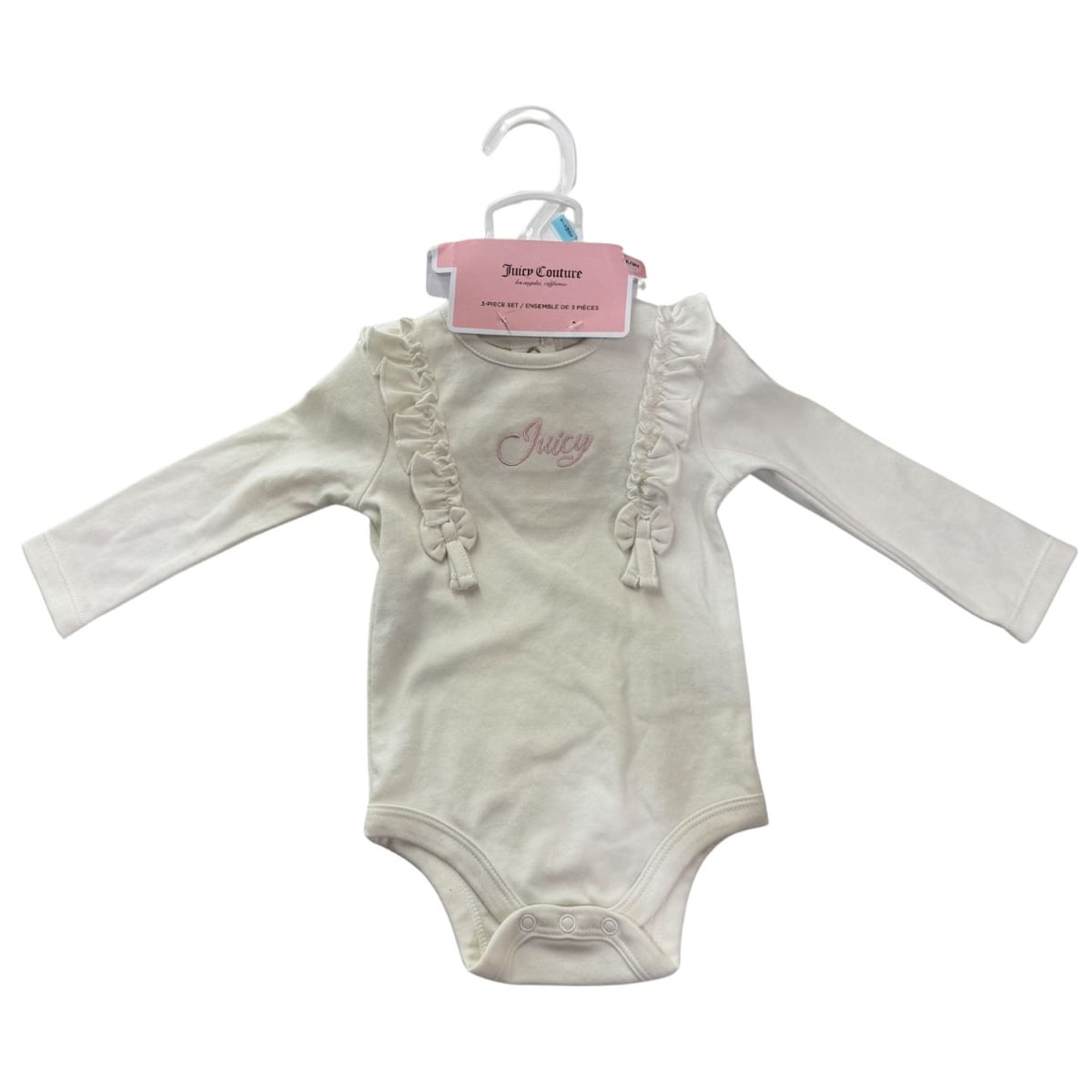 Conjunto 3 Piezas Rosa con Beige - Imagen 3