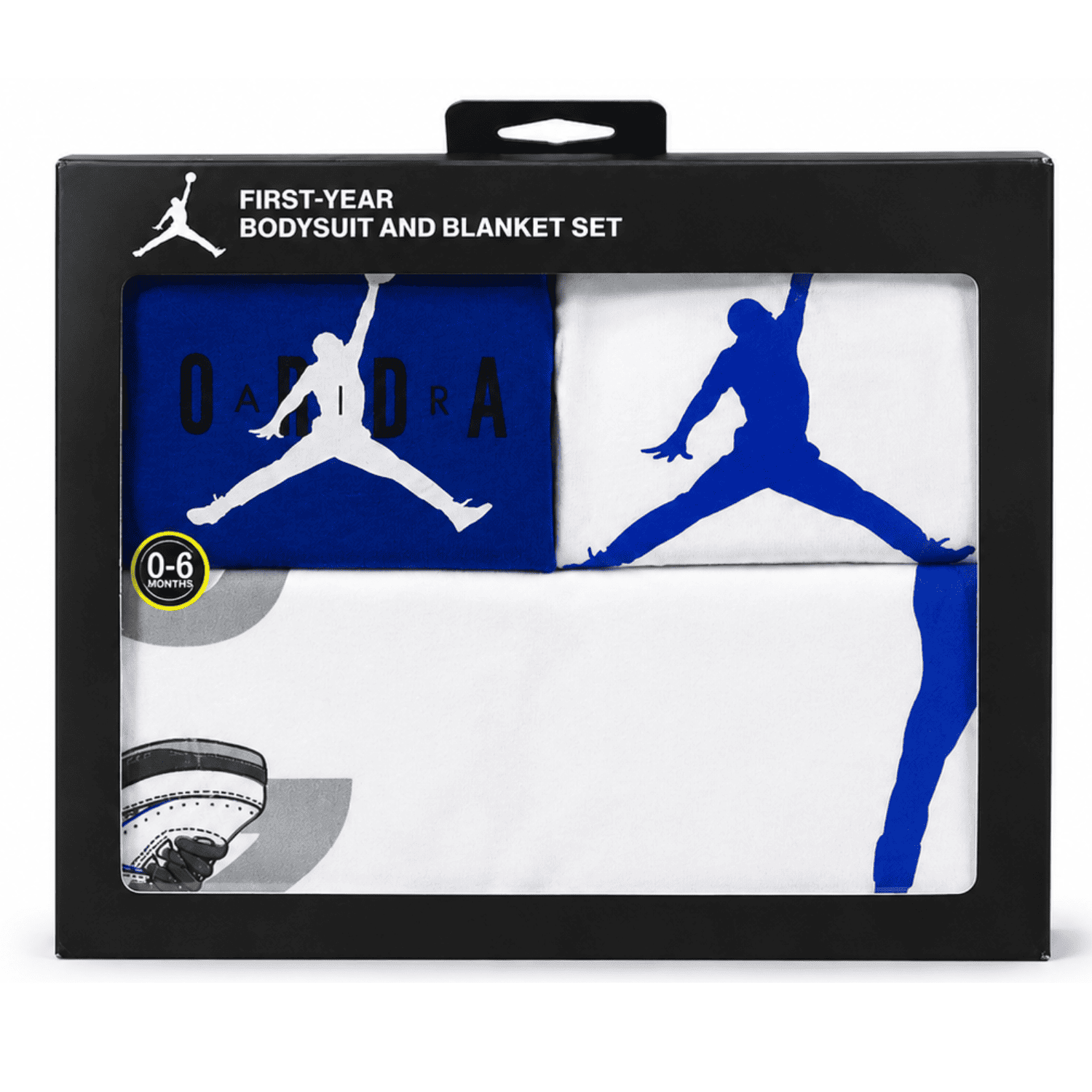 Set Jordan 3 a 12 M Set 3 Piezas Blanco y Azul - Imagen 1