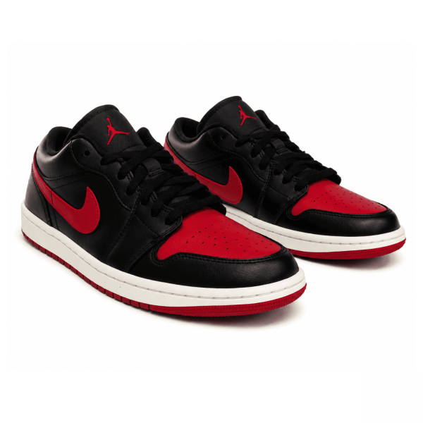 Zapatilla Rojo y Negro