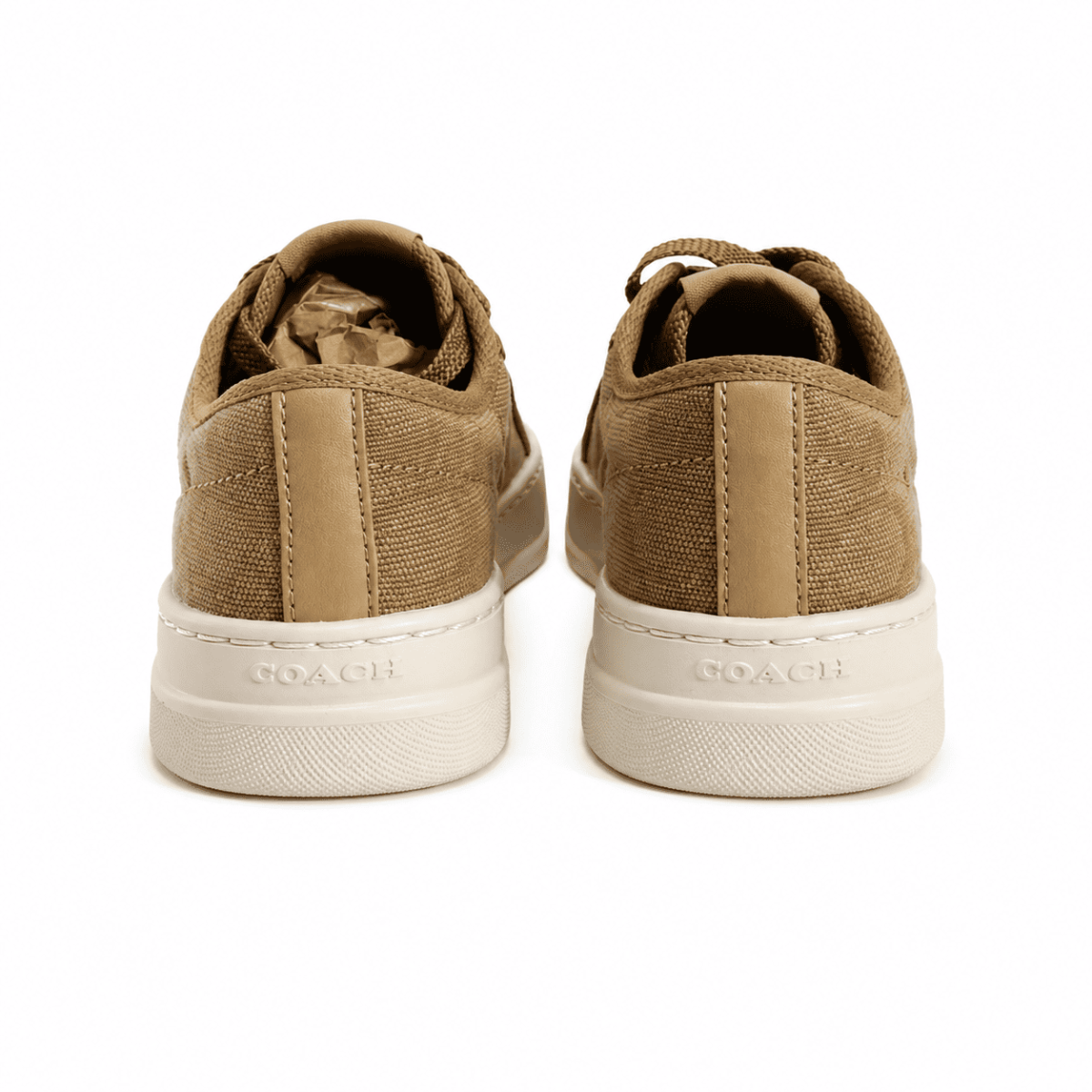 Zapatilla Camel Tela Texturizada Monograma - Imagen 4