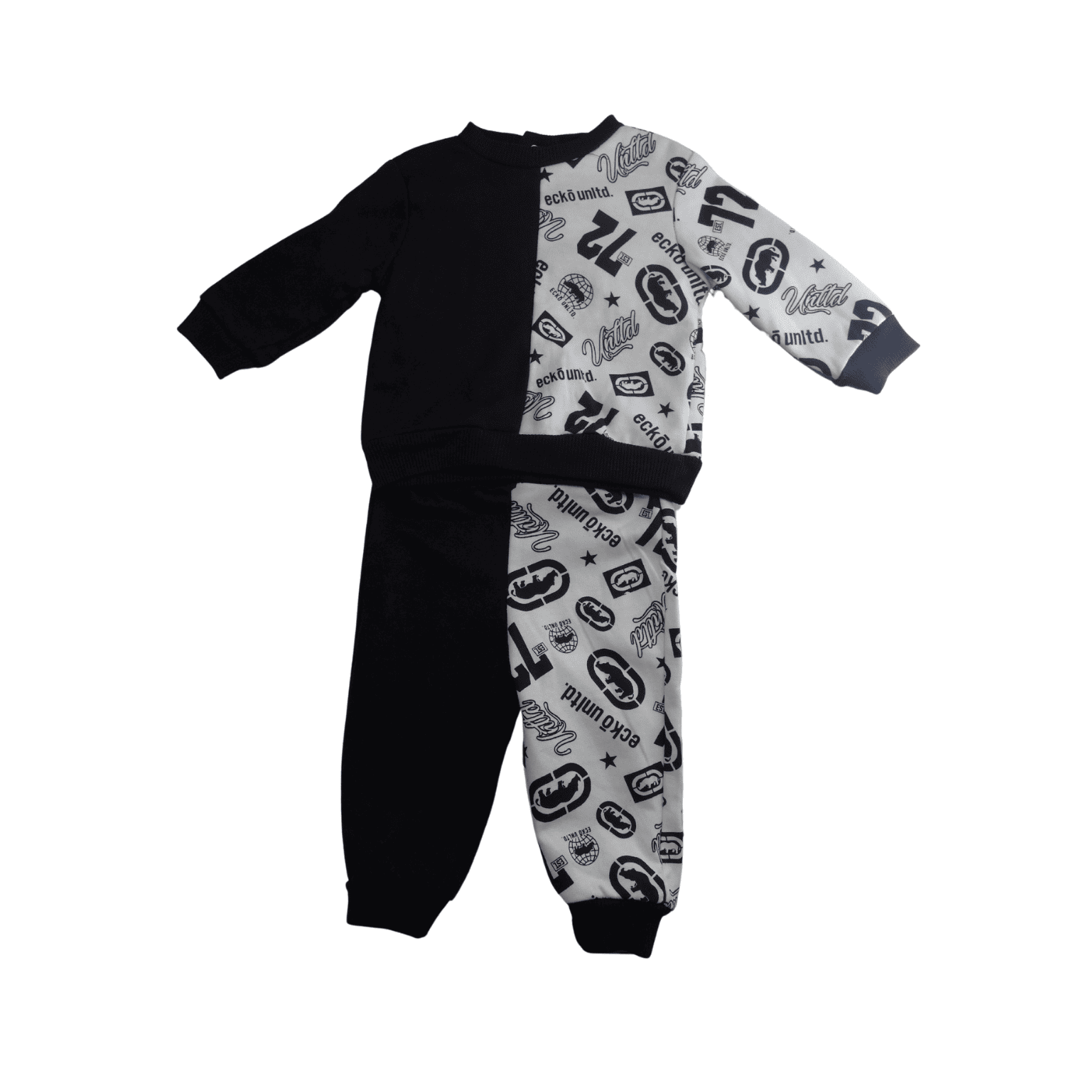 Conjunto Ecko Unitd 6 a 9 Meses Conjunto Polerón y Buzo - Imagen 1