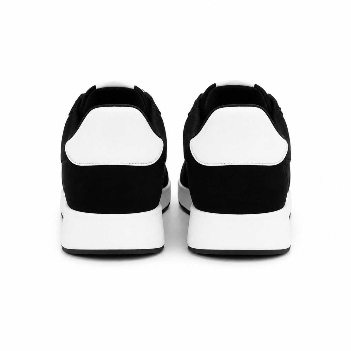 Zapatilla Casual Negra Logo Blanco - Imagen 4