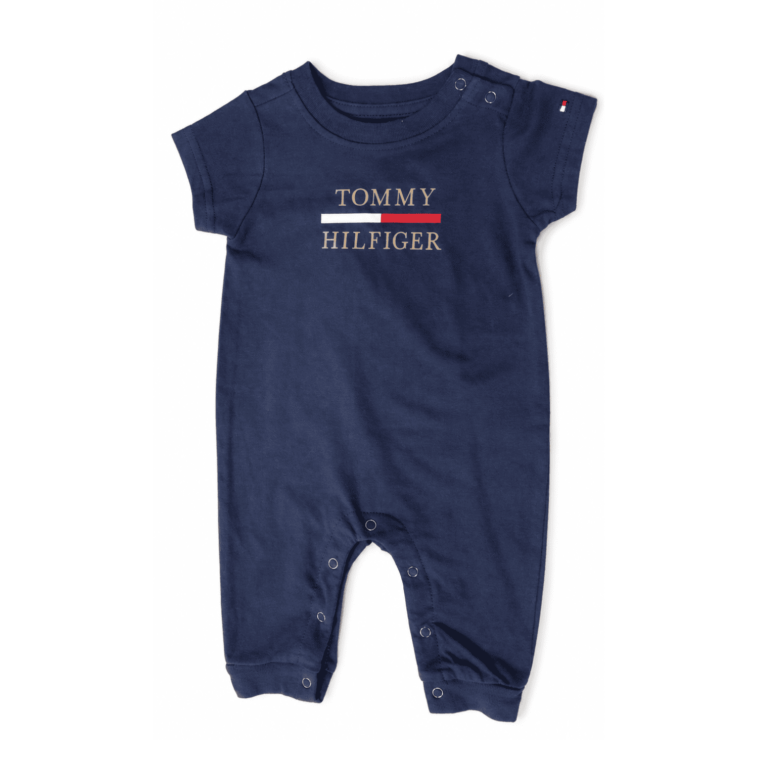 Enterito Tommy Hilfiger 3 a 6 Meses Enterito Azul Marino - Imagen 1