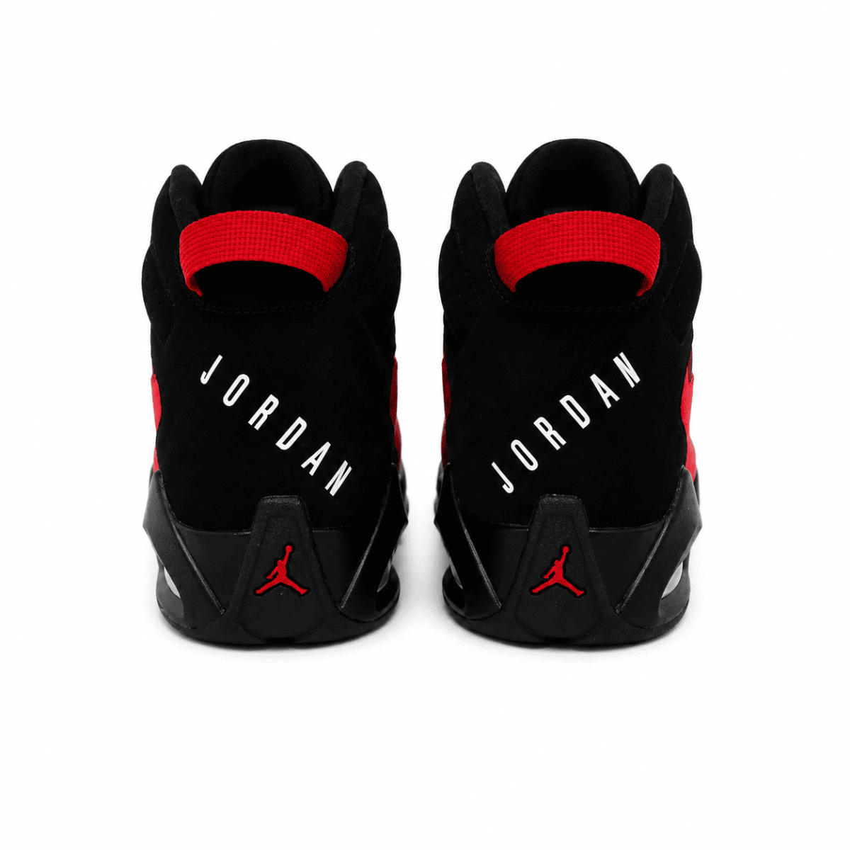 Zapatilla Roja y Negra Con Caña - Imagen 4