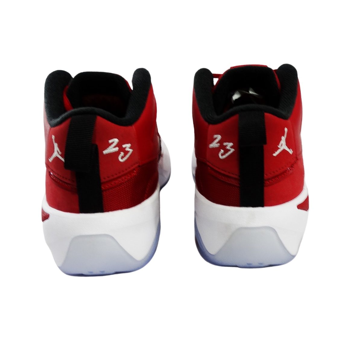Zapatilla Deportiva Roja Con Detalles En Charol De Media Caña - Imagen 4