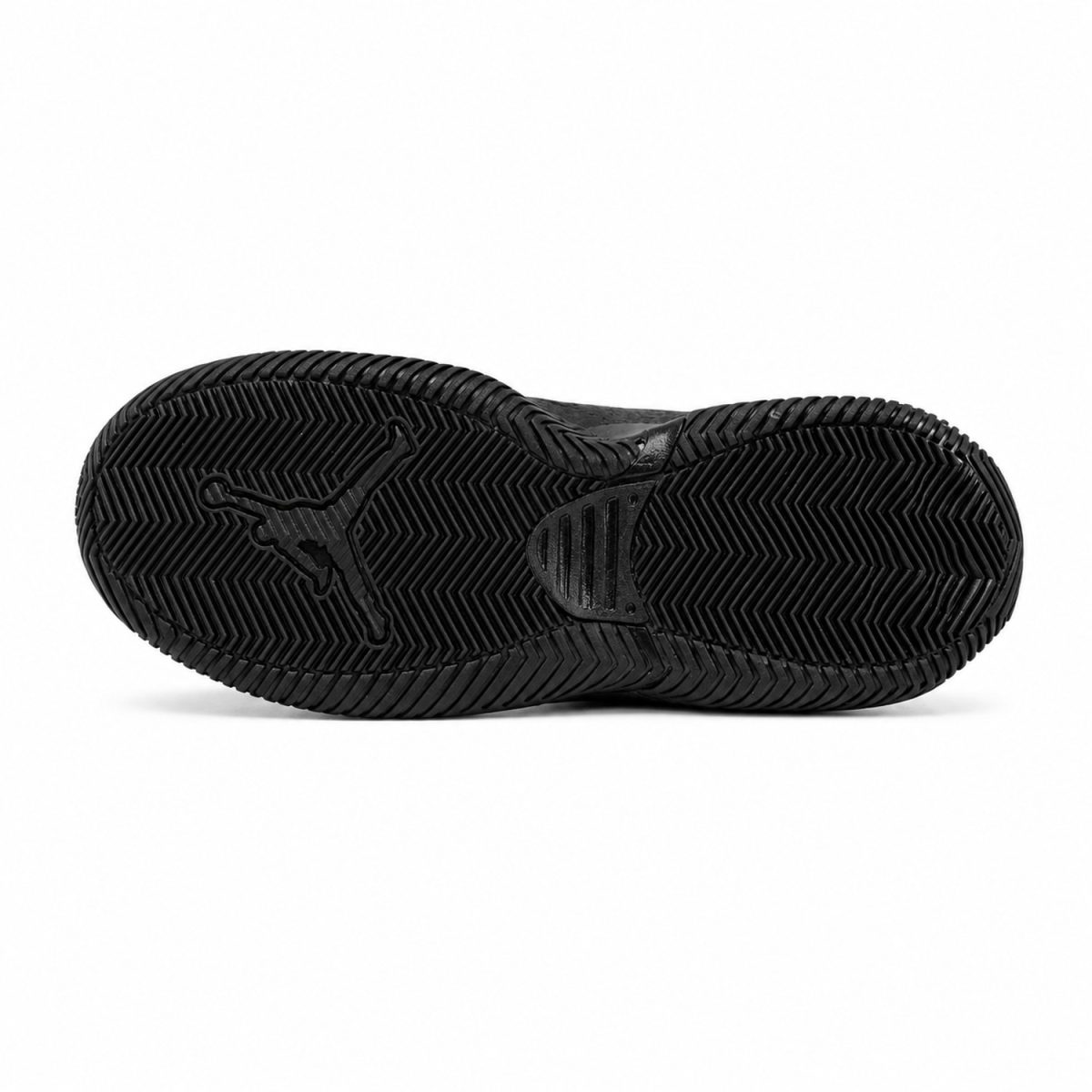 Zapatilla Deportiva Negra Con Caña y Aire En La Suela - Imagen 6