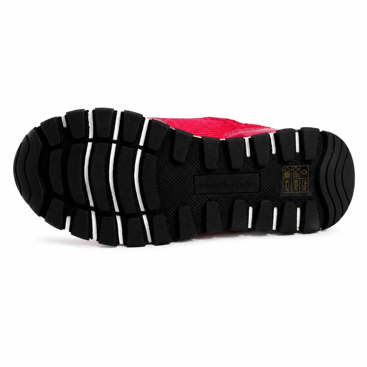 Zapatilla Pink Tela y Charol Con Logo Lateral De Brillos - Imagen 6