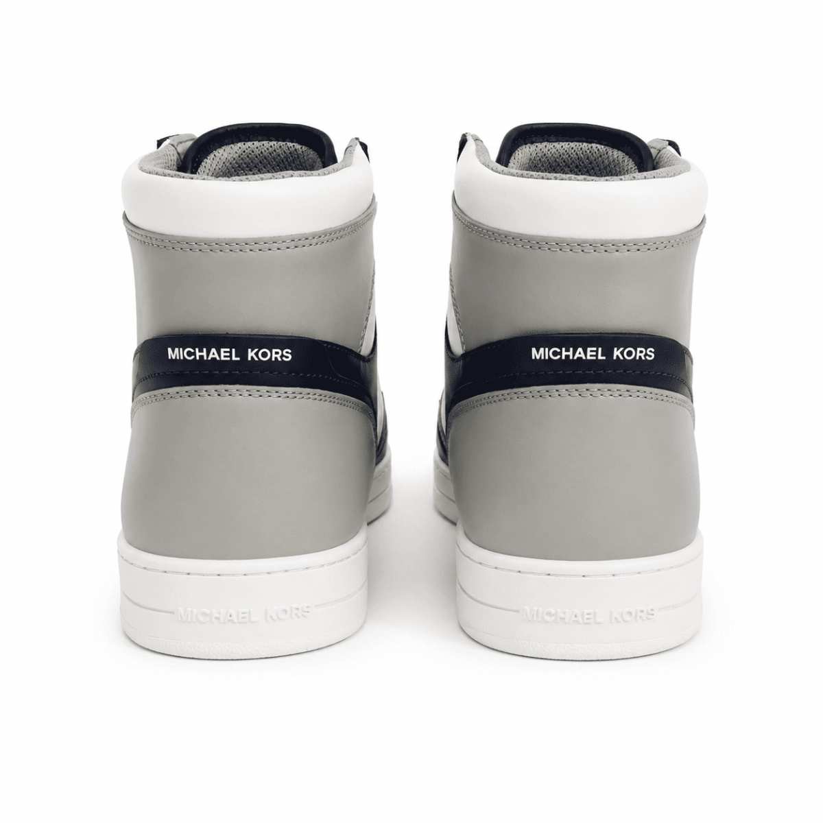 Zapatilla Gris - Blanco - Azul Marino - Imagen 4
