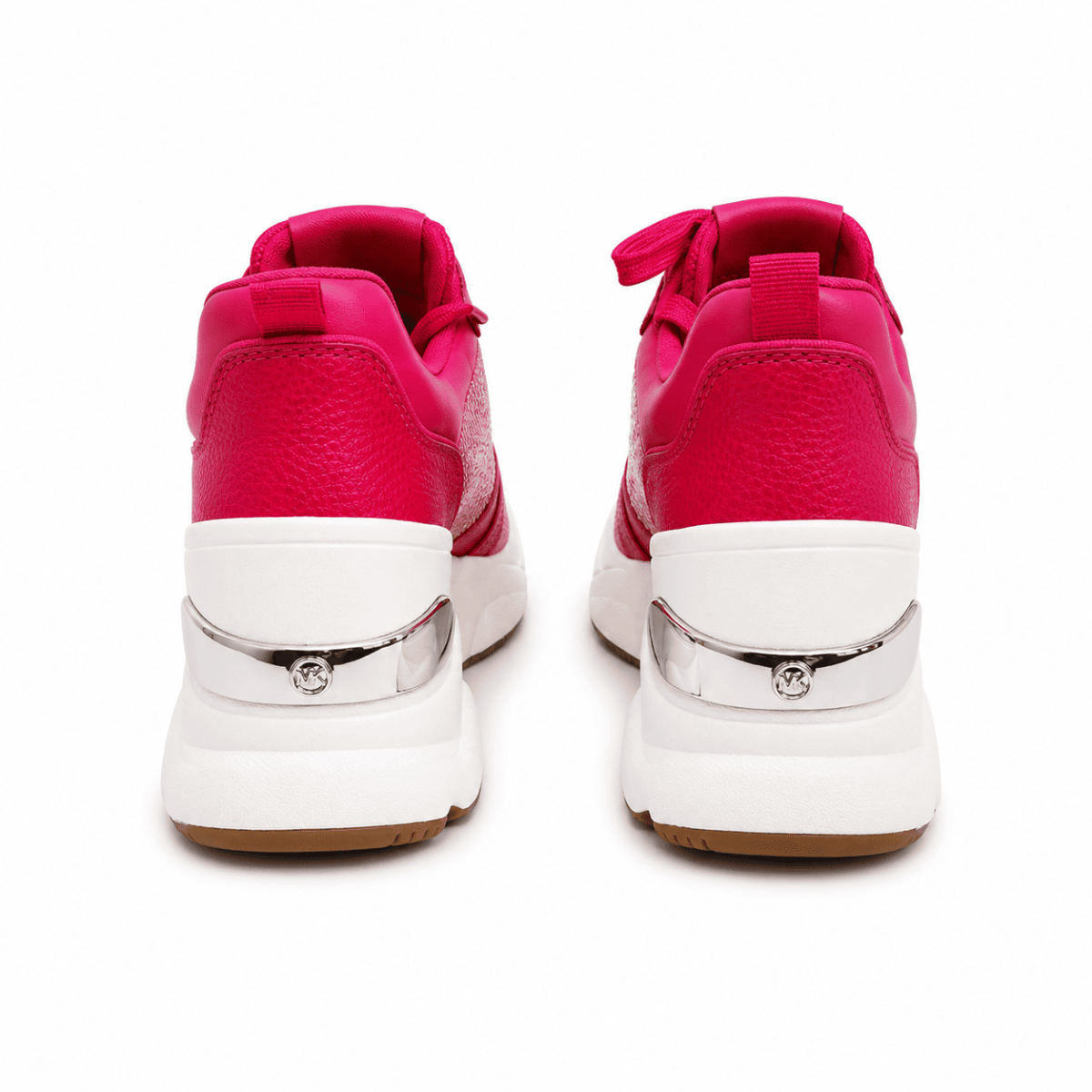 Zapatilla Fucsia Altura Interna Con Plataforma - Imagen 4
