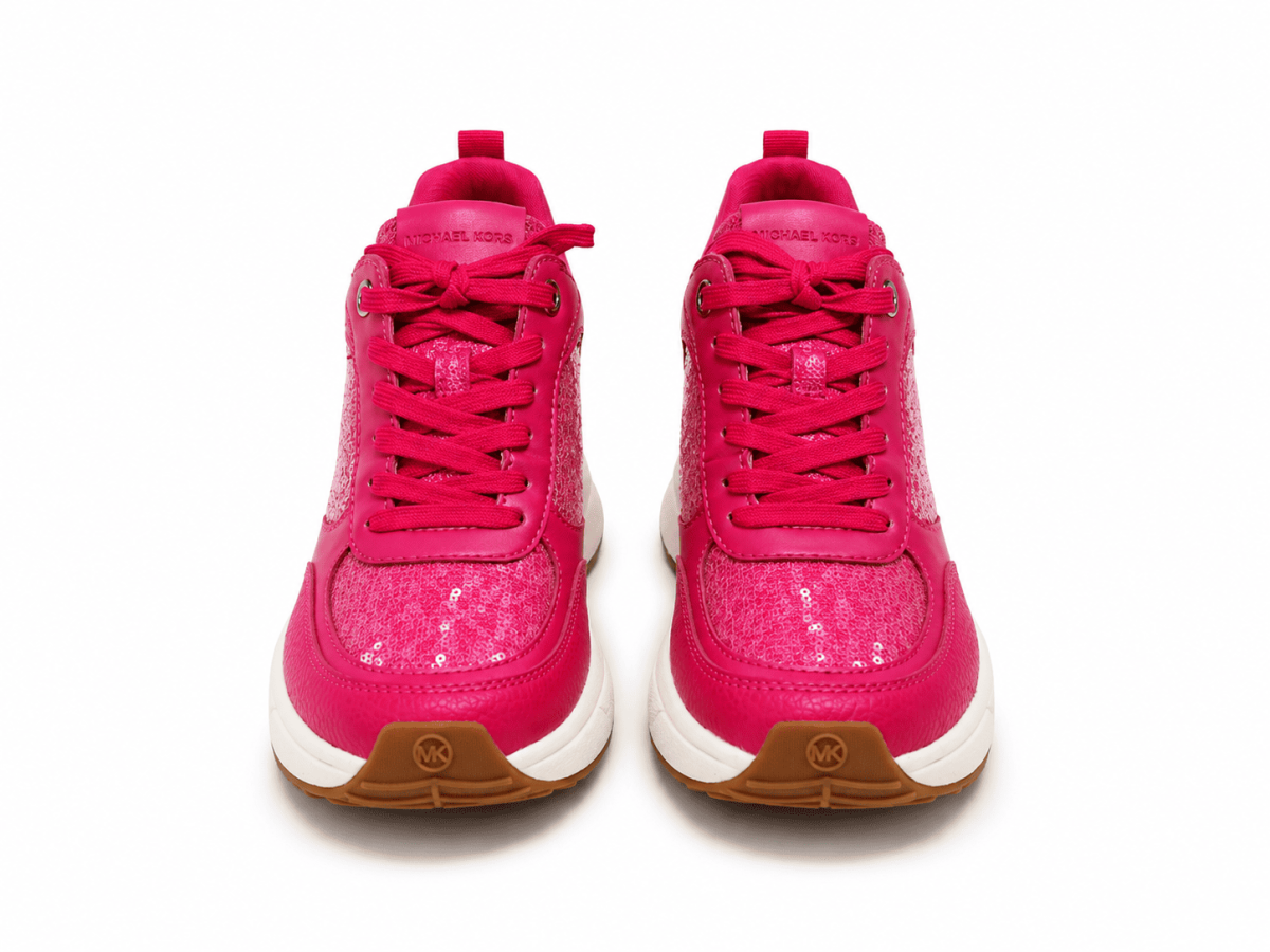 Zapatilla Fucsia Altura Interna Con Plataforma - Imagen 2