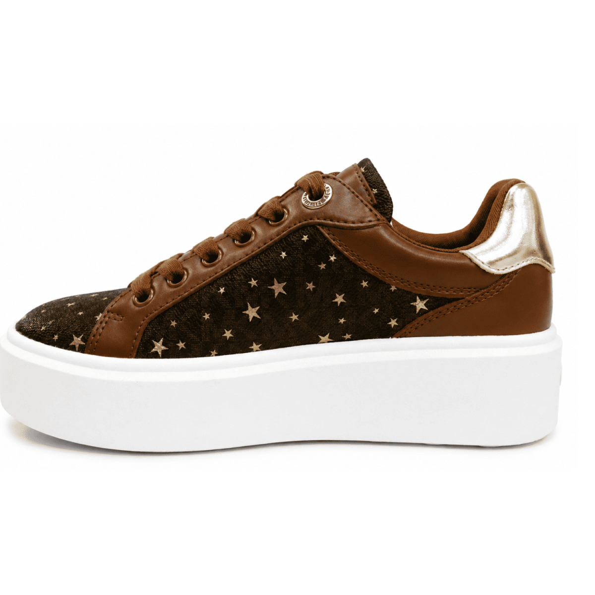 Zapatilla Café con Dorado - Imagen 5