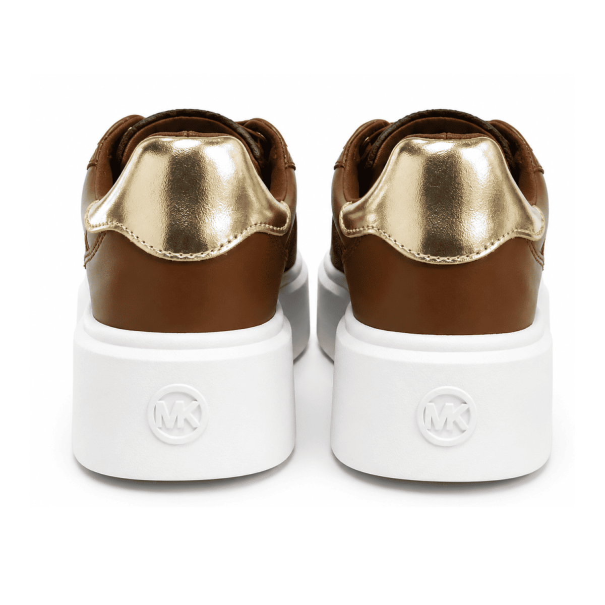 Zapatilla Café con Dorado - Imagen 4