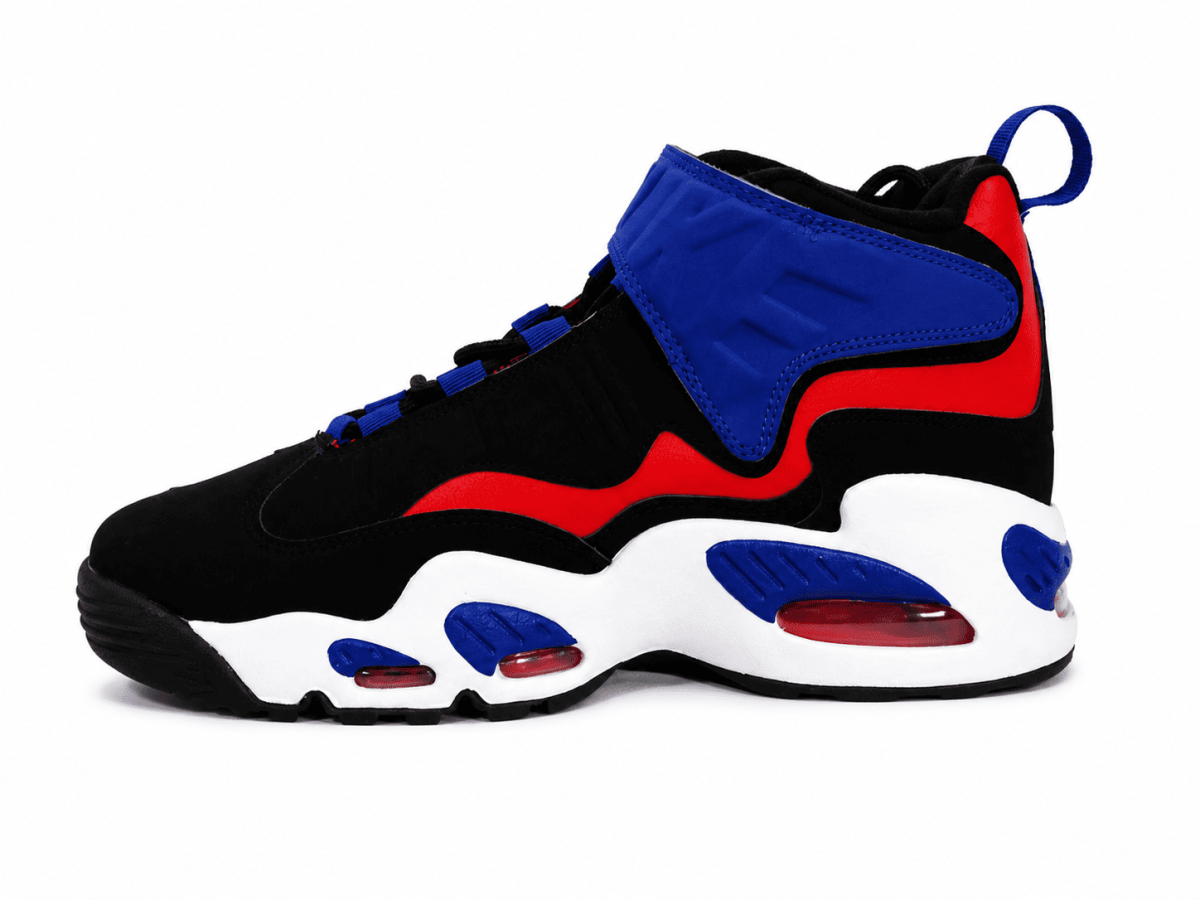 Zapatilla Retro 24 Rojo - Azul De Media Caña - Imagen 5