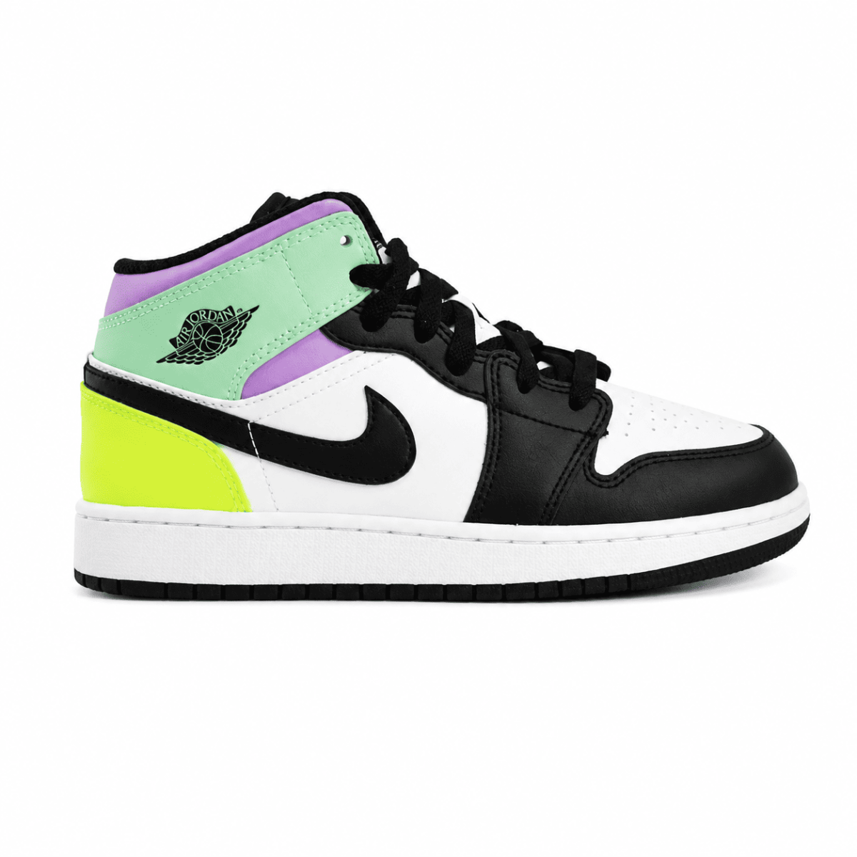 Zapatilla Retro Multicolor Con Caña - Imagen 3