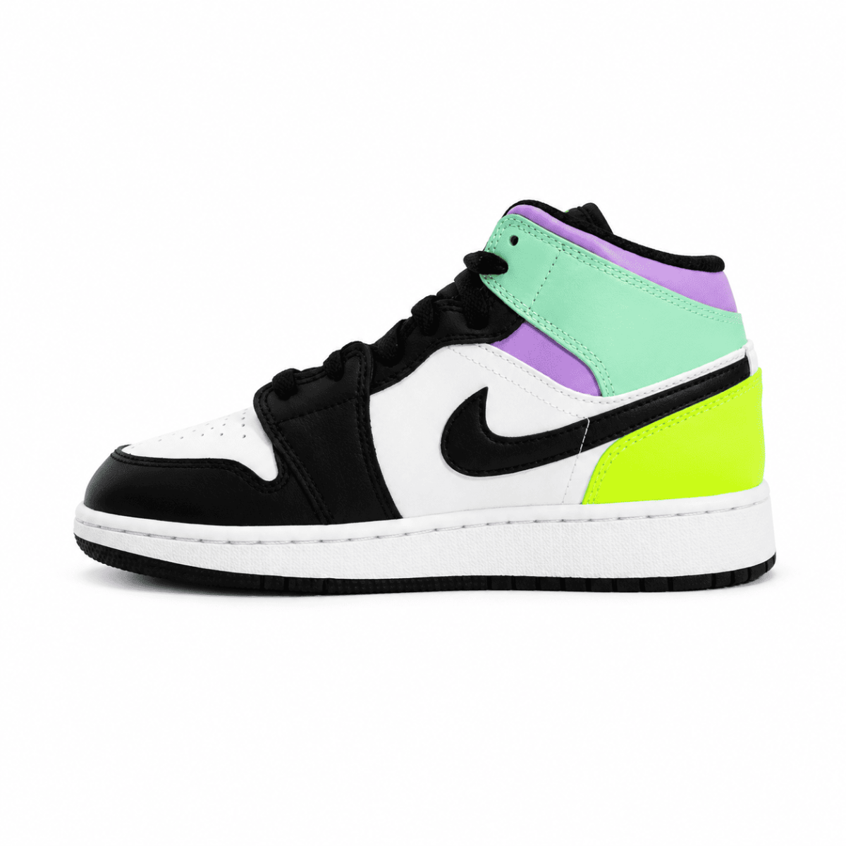 Zapatilla Retro Multicolor Con Caña - Imagen 5
