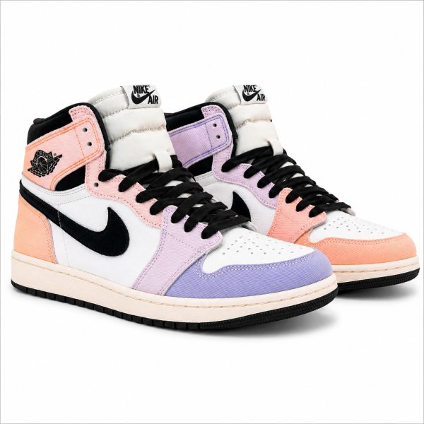 Zapatilla Retro Deportiva Multicolor Con Caña