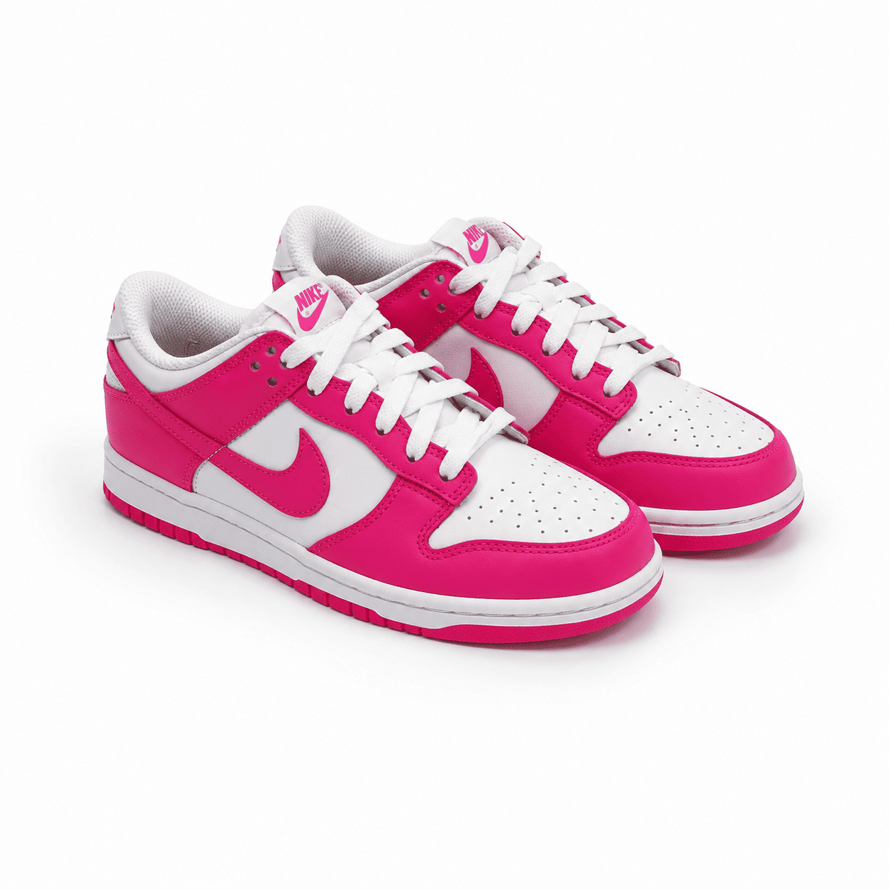 Nike Dunk Low Fucsia Talla 33 Zapatilla Retro Clásica Fucsia - Blanco - Imagen 1