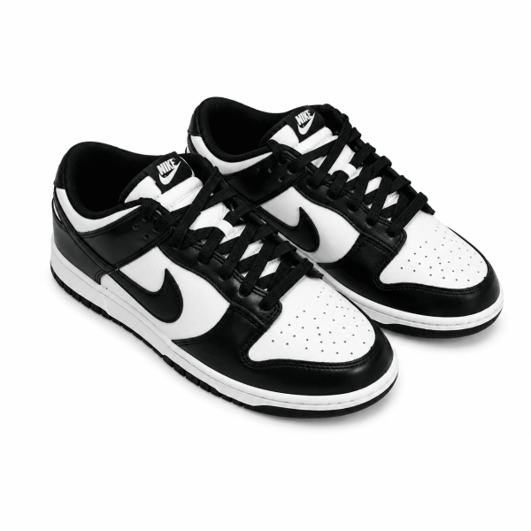 Zapatilla Retro Clásica Blanco - Negro